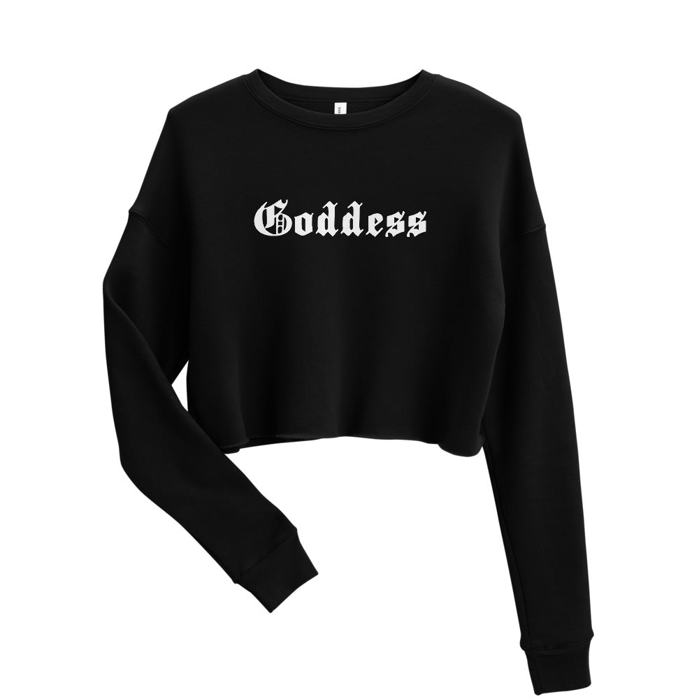 Goddess Crop Sweatshirt