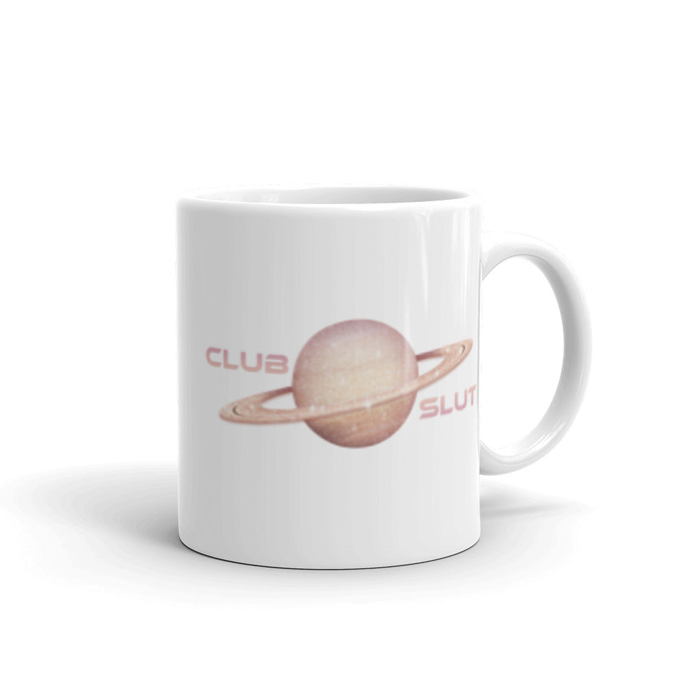 Club Slut White Glossy Mug